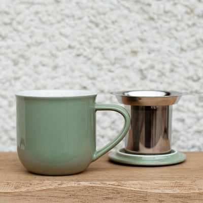 Minima™ Eva Tea Infuser Mug in Stone Green